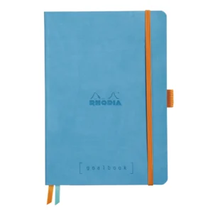 Rhodia Goalbook soft turquoise A5 dot ivory