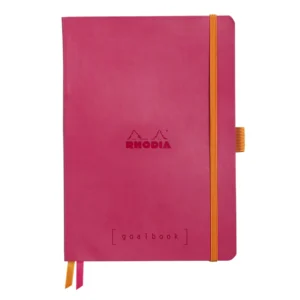 Rhodia Goalbook soft raspberry A5 dot ivory