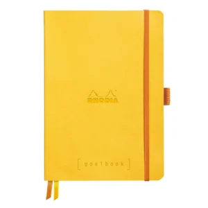Rhodia Goalbook soft daffodil A5 dot ivory