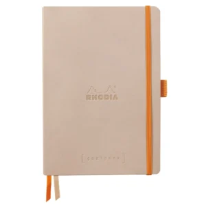 Rhodia Goalbook soft rose smoke A5 dot ivory