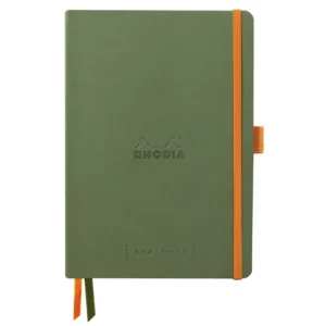 Rhodia Goalbook soft sage A5 dot ivory