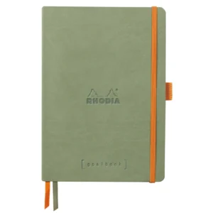 Rhodia Goalbook soft celadon  A5 dot ivory