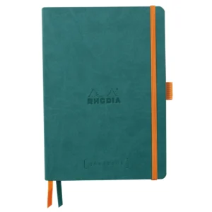 Rhodia Goalbook soft peacock A5 dot ivory