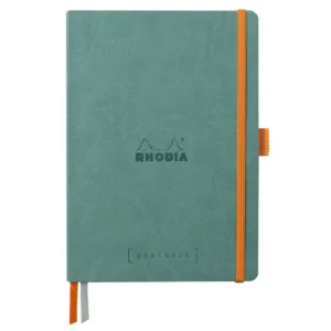 Rhodia Goalbook soft aqua A5 dot ivory