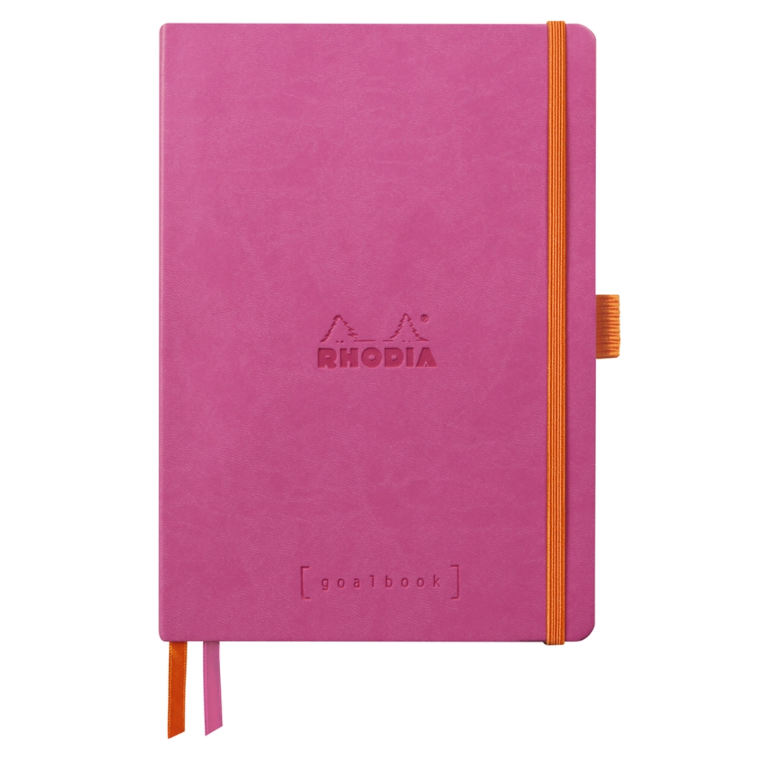 Rhodia Goalbook soft fuchsia A5 dot ivory