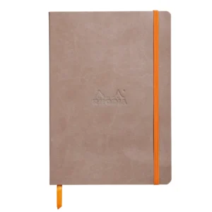 Rhodiarama soft taupe A5 5x5 squ