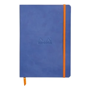 Rhodiarama soft sapphire A5 5x5 squ