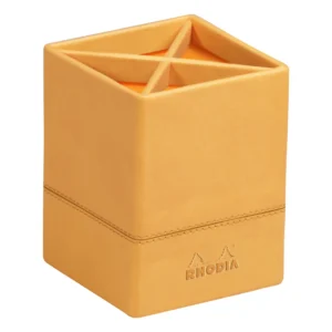 Rhodiarama Pencil holder Orange 8x8x11
