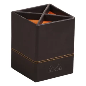 Rhodiarama Pencil holder Black 8x8x11