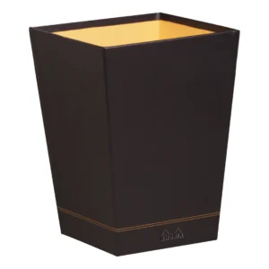 Rhodiarama waste bin Black