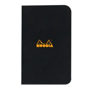 Rhodia Classic stapl black 7,5x12cm squa