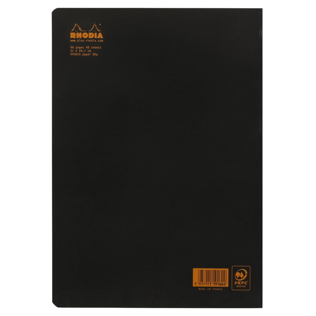 Rhodia Classic stapl black A4 dot - Bild 3