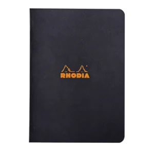 Rhodia Classic stapl black A5 ruled