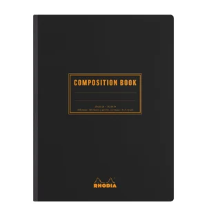 Rhodia Composition book B5L black