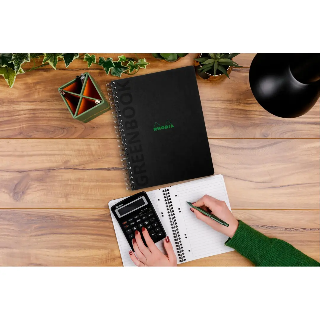 Rhodiactive Greenbook hardcover A4+ lined - Bild 3