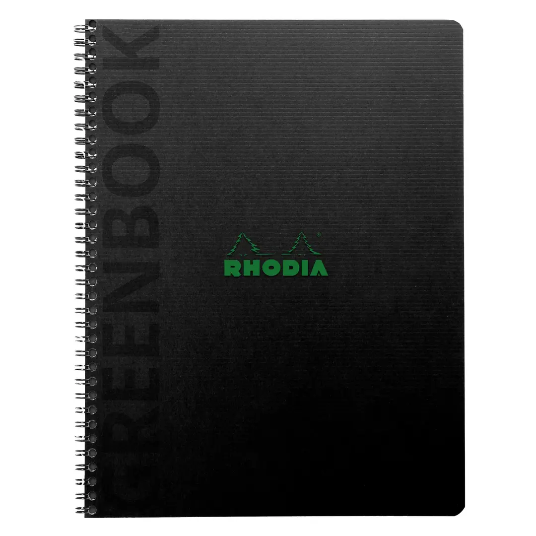 Rhodiactive Greenbook softcover A5+ square