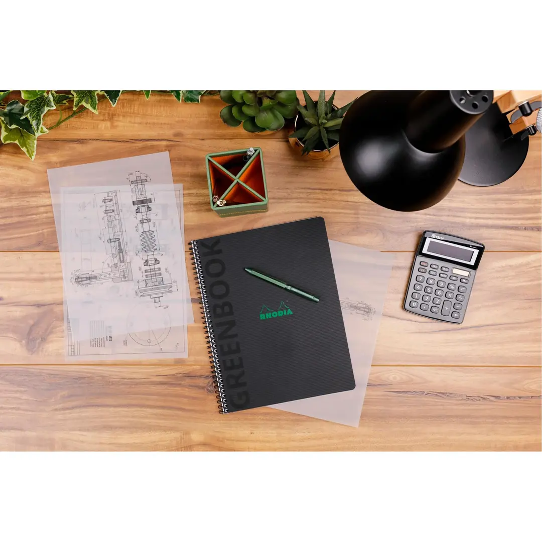 Rhodiactive Greenbook softcover A5+ square - Bild 3