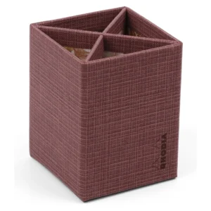 Rhodiarama Pencil holder Amarante 8x8x11