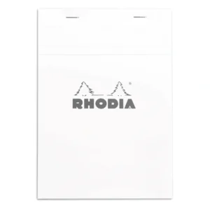 Rhodia head stapled pad white N°16 squar