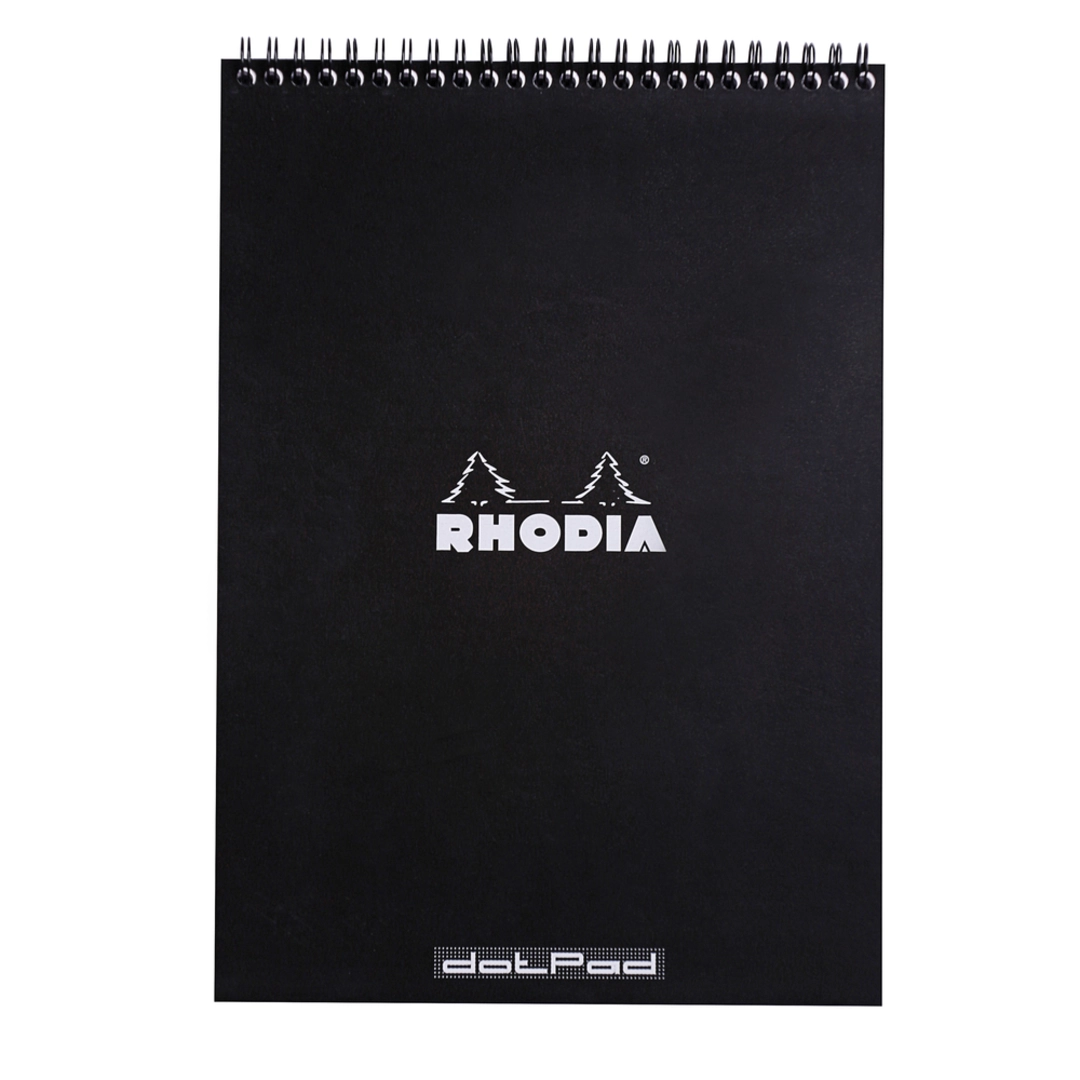 Rhodia NotePad wire black A4 dot