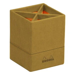 Rhodiarama Pencil holder Gold 8x8x11