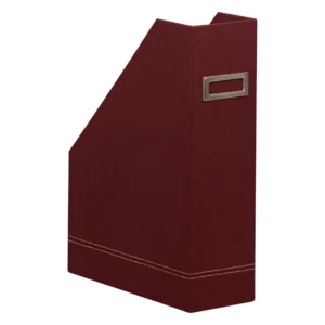 Rhodiarama Magazine rack Burgundy