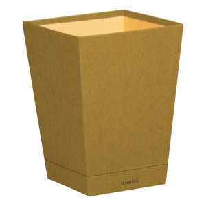 Rhodiarama waste bin Gold
