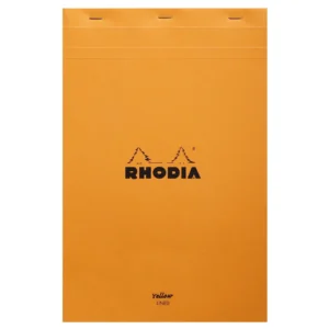 Rhodia Orange head stapled pad yell N°19