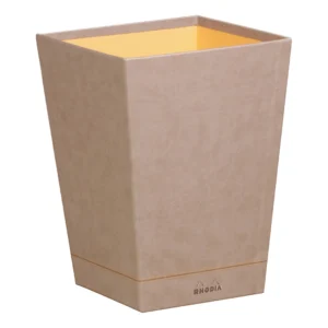 Rhodiarama waste bin Taupe