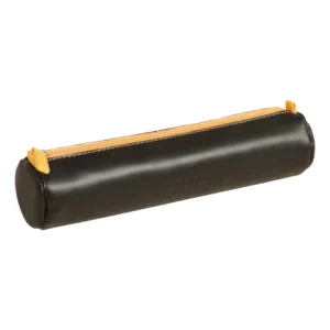 Rhodiarama round pencil case Black