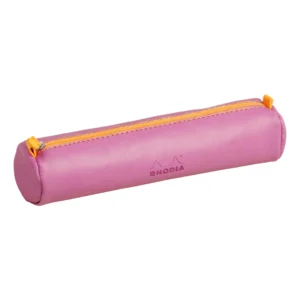 Rhodiarama round pencil case Lilac