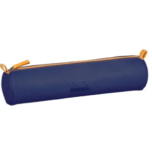 Rhodiarama round pencil case midnight