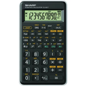 Teknisk räknare SHARP EL-501TBWH