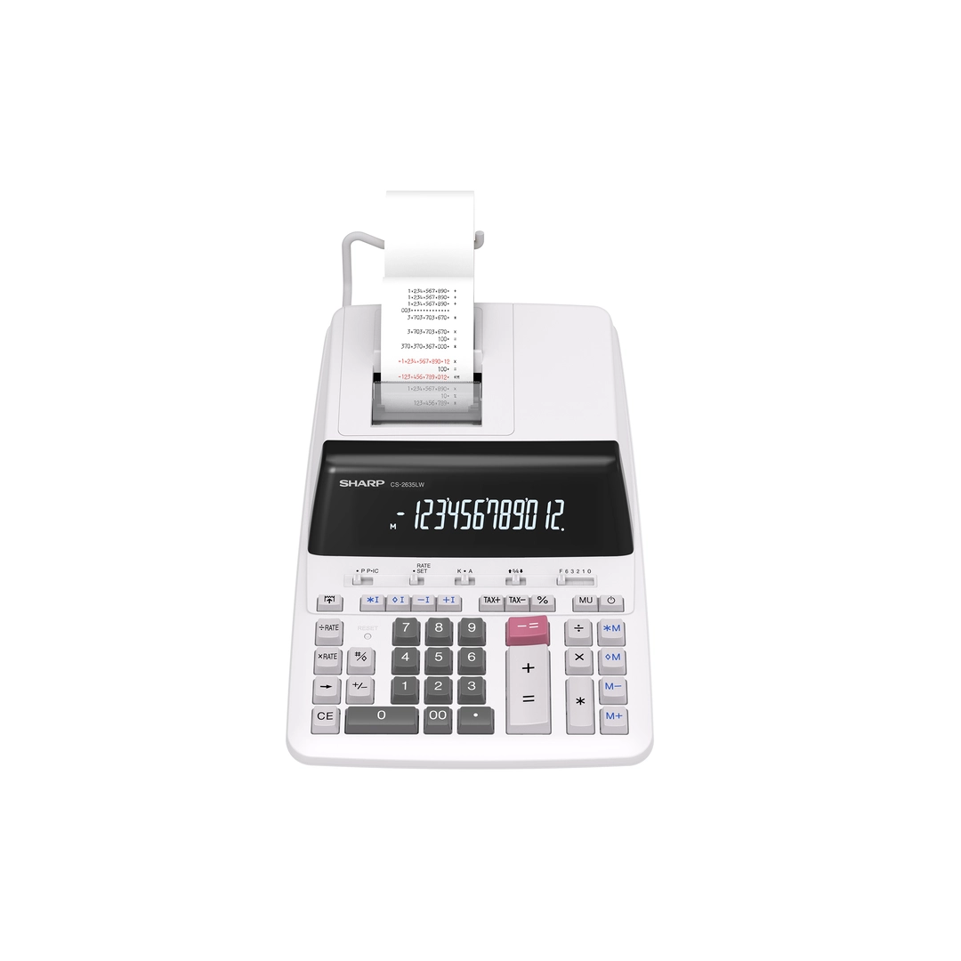 SHARP Remsräknare SH-CS2635LW