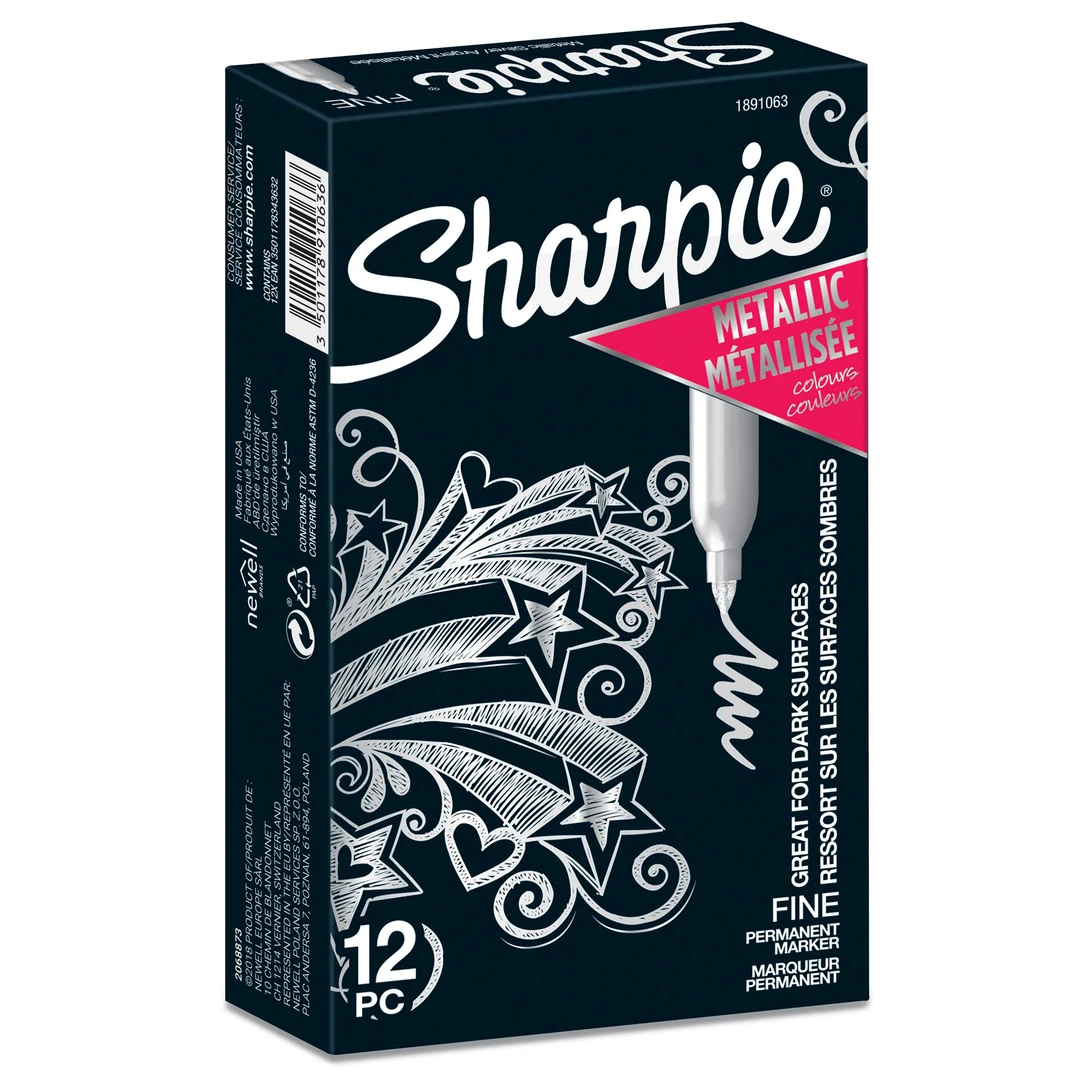 Sharpie Metallic märkpenna 1,4 mm silver