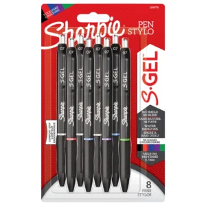 Sharpie S-Gel 0,7 mm Assorted Colours 8-Blister