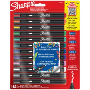 Sharpie Creative Acrylic Marker 12 färger i blisterförpackni