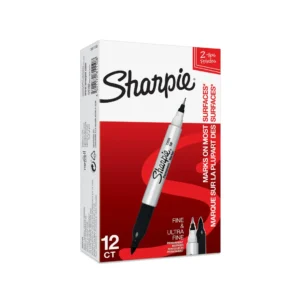Sharpie Twin Tip EF/F svart