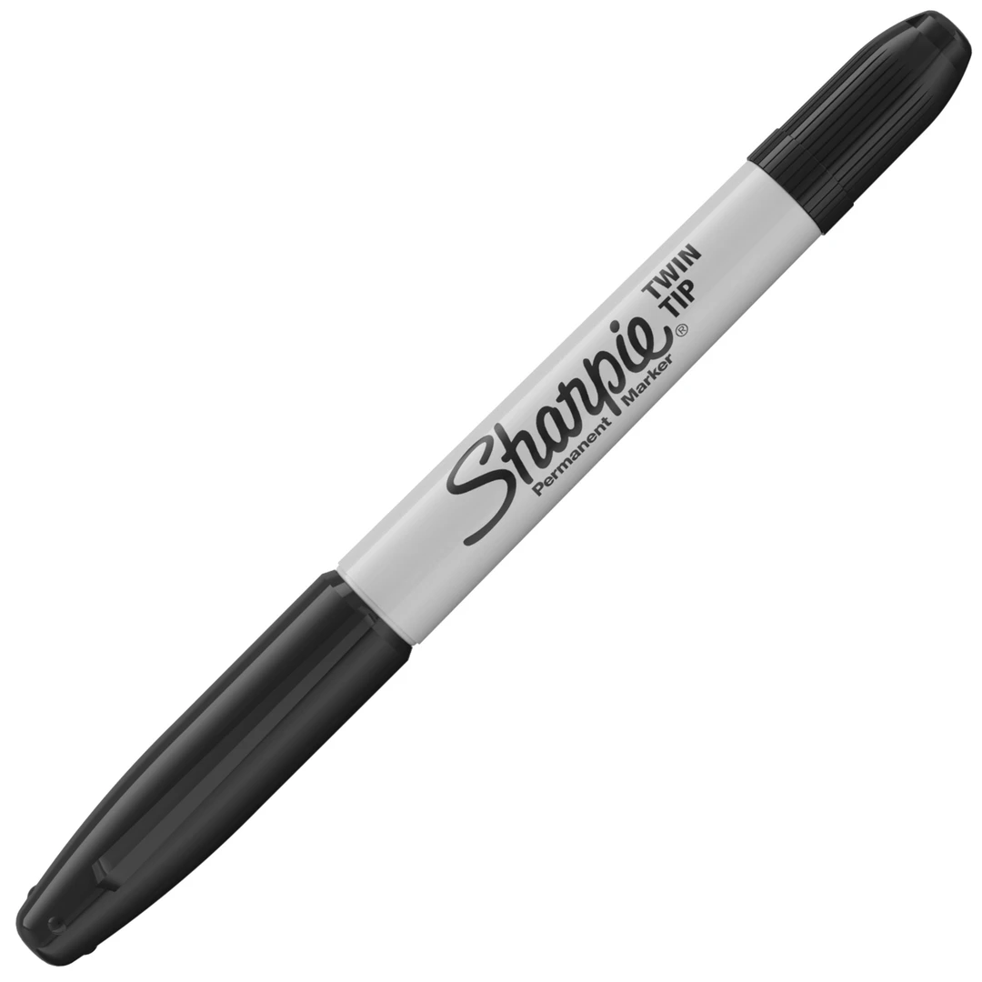 Sharpie Twin Tip EF/F svart - Bild 2