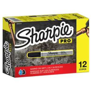 Sharpie metall liten 1/3mm svart