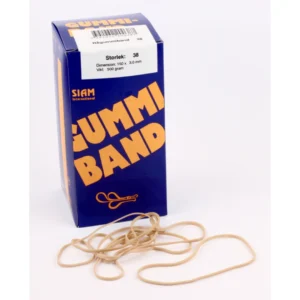 Gummiband nr. 38  150x3,0mm (500g)