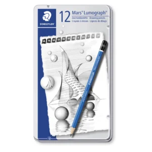 Blyertspenna Mars Lumograph ass (12)