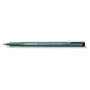 Fineliner pigment liner 0,3-2mm skuren svart