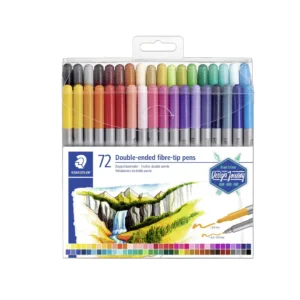 Fiberpennor med dubbel spets (72)