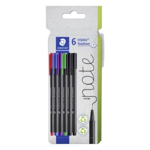 TRIPLUS FINELINER rPP 6 STK/ASS