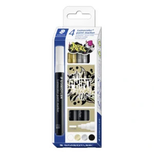 Lumocolor paintmarker 4 stk. ass