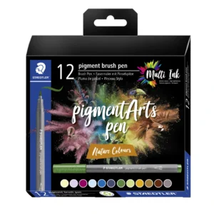 pigment brush penna Naturfärger 12st