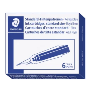 Fountain pens ink cartridges blue (6)