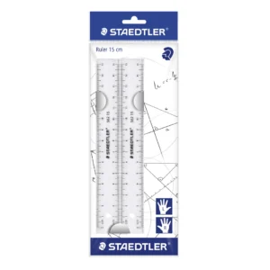 Linjal plast 15cm (2)
