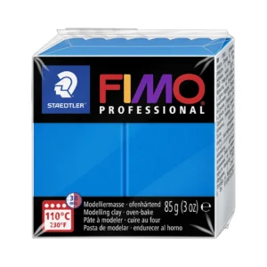 Modelleringslera Fimo prof 85g blå